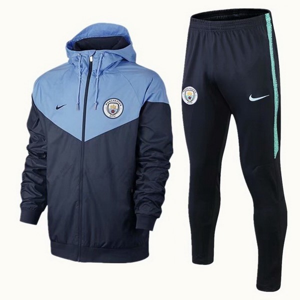 Rompevientos Del Manchester City 2018-2019 Azul Marino